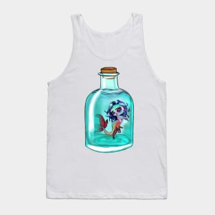 Mermaid in a Bottle Tank Top